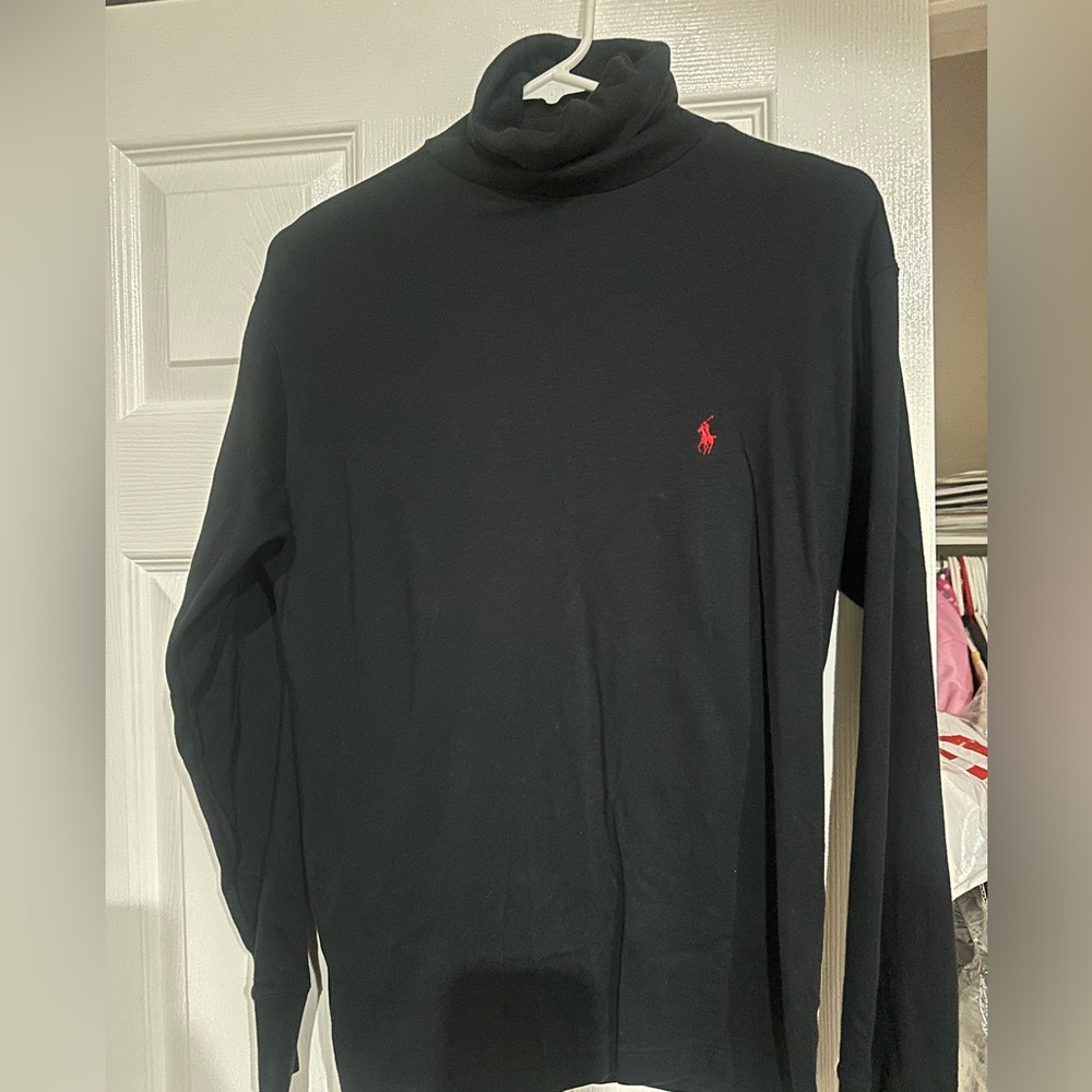 Ralph Lauren women’s  Black Turtleneck Sweater vintage 90s Y2K